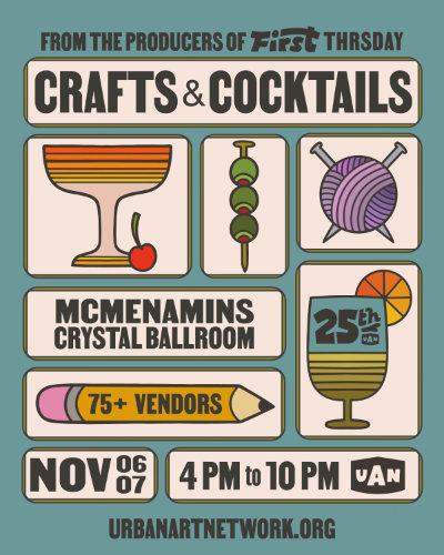 UAN Crafts and Cocktails Nov. 6th and 7th 2025